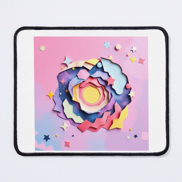 Item preview, Galaxy Paper Collage Art designed and sold by sharon1210.
