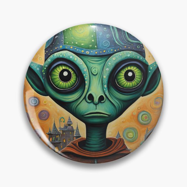 Item preview, Alien dressed as Frankenstein's Monster for Halloween designed and sold by Colin Bentham.