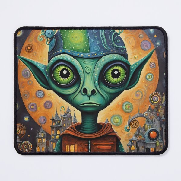 Item preview, Alien dressed as Frankenstein's Monster for Halloween designed and sold by Colin Bentham.
