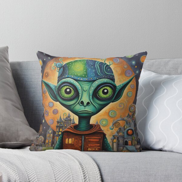 Item preview, Alien dressed as Frankenstein's Monster for Halloween designed and sold by Colin Bentham.