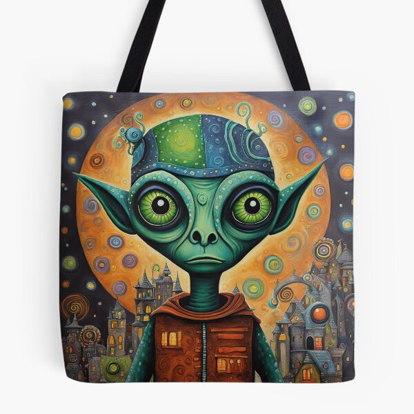 Item preview, Alien dressed as Frankenstein's Monster for Halloween designed and sold by Colin Bentham.