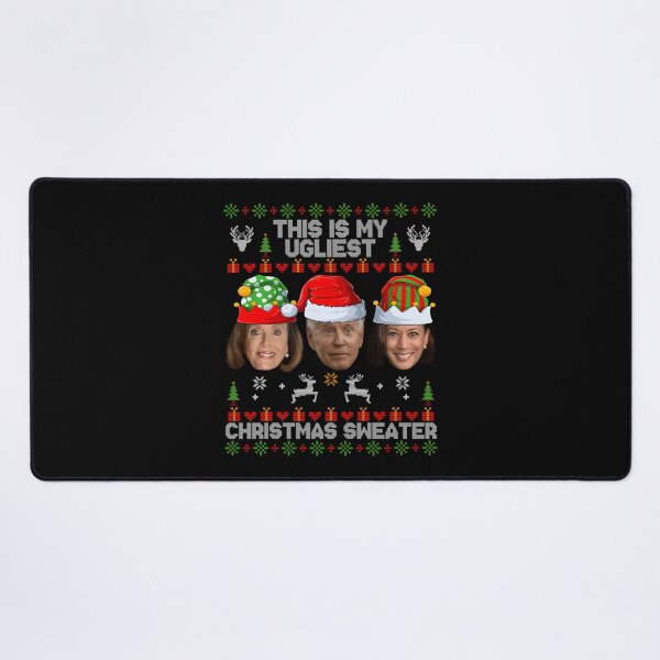 Item preview, This Is My Ugliest Christmas Sweater Funny Joe Biden Kamala Swea		 designed and sold by obuabandeppym.