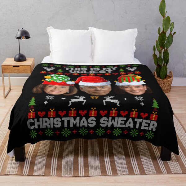 Item preview, This Is My Ugliest Christmas Sweater Funny Joe Biden Kamala Swea		 designed and sold by obuabandeppym.