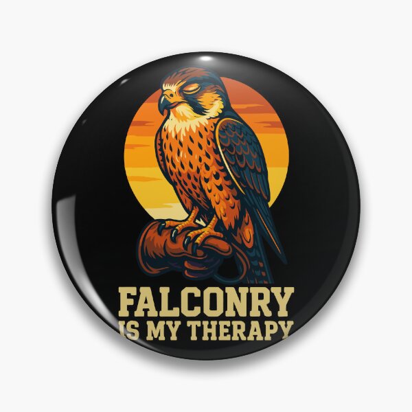Item preview, Falconry Is My Therapy Bird Watching Enthusiast designed and sold by LuminOrb.