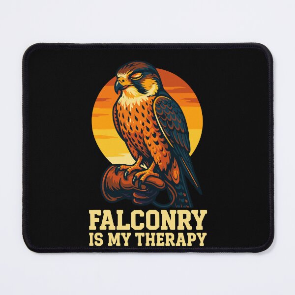 Item preview, Falconry Is My Therapy Bird Watching Enthusiast designed and sold by LuminOrb.
