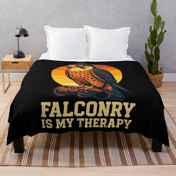 Item preview, Falconry Is My Therapy Bird Watching Enthusiast designed and sold by LuminOrb.