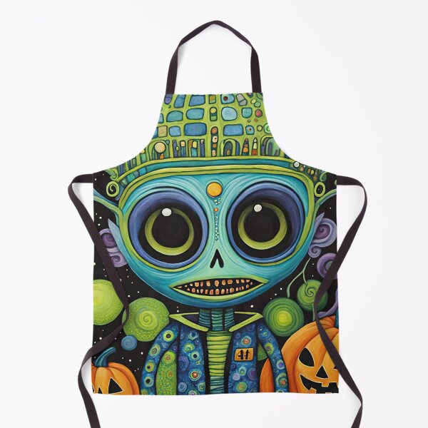 Item preview, Alien dressed as Frankenstein's Monster for Halloween designed and sold by Colin Bentham.
