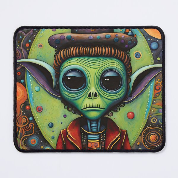 Item preview, Alien dressed as Frankenstein's Monster for Halloween designed and sold by Colin Bentham.