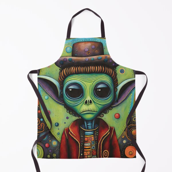 Item preview, Alien dressed as Frankenstein's Monster for Halloween designed and sold by Colin Bentham.