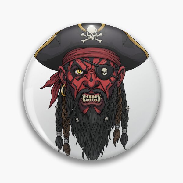 Item preview, Darth Maul Pirate designed and sold by The warrior's cave.