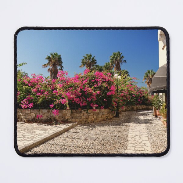Item preview, Bougainvillea walk in Corfu Town Greece Europe designed and sold by John Gilham - Landscape Photography.