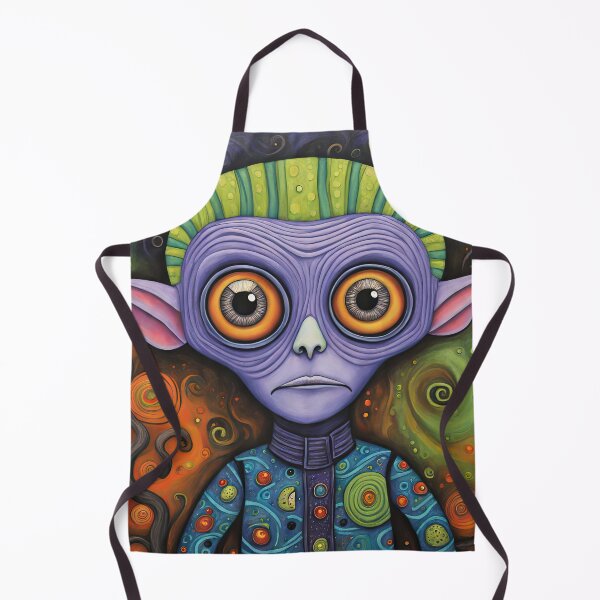 Item preview, Alien dressed as Frankenstein's Monster for Halloween designed and sold by Colin Bentham.