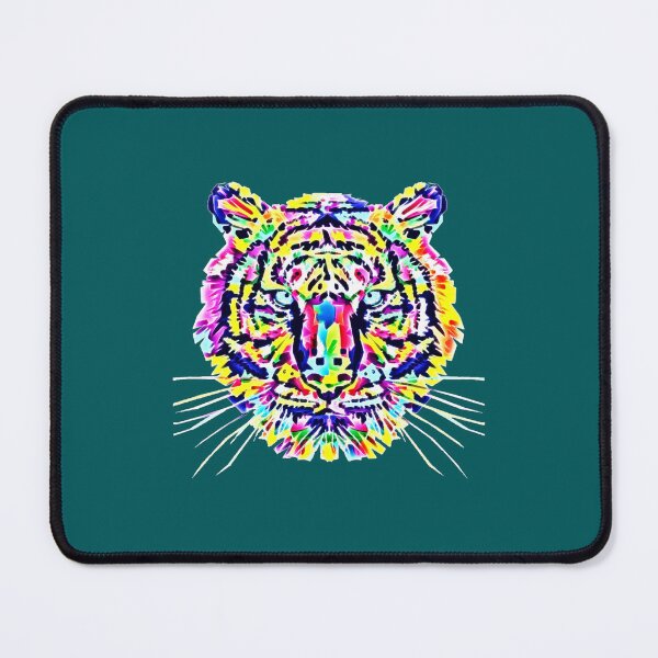 Item preview, Abstract Tiger Portrait (Light) designed and sold by darrelmertz.