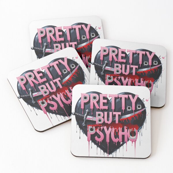 Item preview, Truth shirt, love is complicated, funny shirt, awesome truth shirt,"pretty but Psycho," designed and sold by The Far Far North.