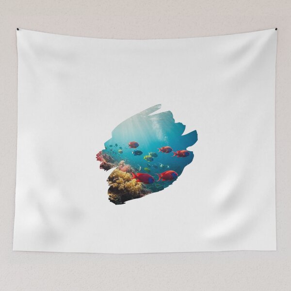 Item preview, Fish Sweatshirt , Minimal Fish Sweatshirt,Underwater Dreams” ,“Lost at Sea” ,“Ocean Vibes”,“Swimming with the Fishes”, “Marine Life” designed and sold by chipmuckdesignn.
