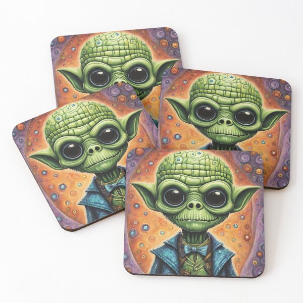 Item preview, Alien dressed as Frankenstein's Monster for Halloween designed and sold by Colin Bentham.