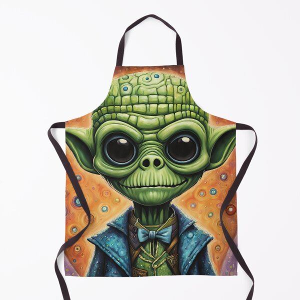 Item preview, Alien dressed as Frankenstein's Monster for Halloween designed and sold by Colin Bentham.