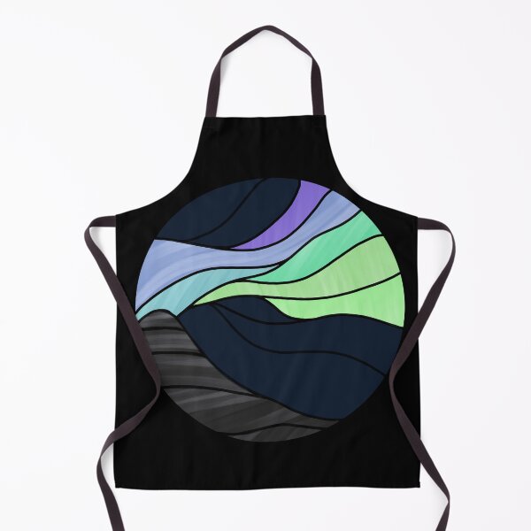 Item preview, Aurora stained glass designed and sold by Niche-Quiche.