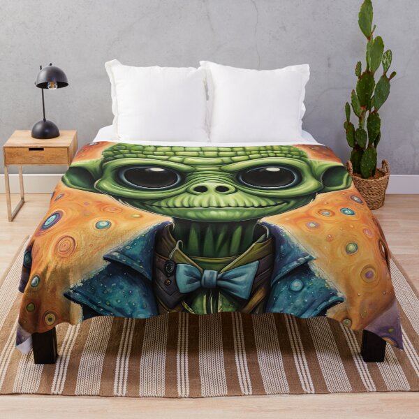 Item preview, Alien dressed as Frankenstein's Monster for Halloween designed and sold by Colin Bentham.