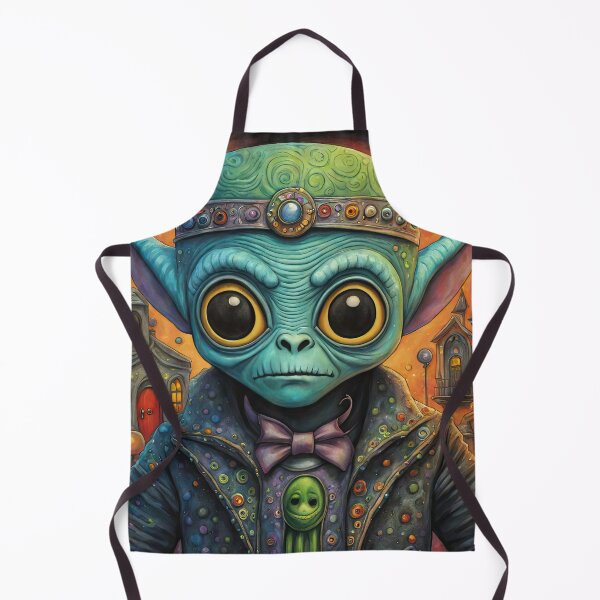 Item preview, Alien dressed as Frankenstein's Monster for Halloween designed and sold by Colin Bentham.