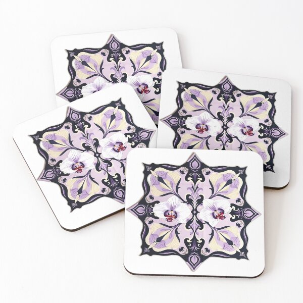 Item preview, Orchid Art Deco Kerchief Design designed and sold by sharon1210.