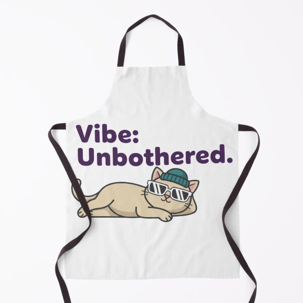 Item preview, Vibe Unbothered: Cool Cat Chilling with Beanie & Sunglasses designed and sold by SaadArtCo.