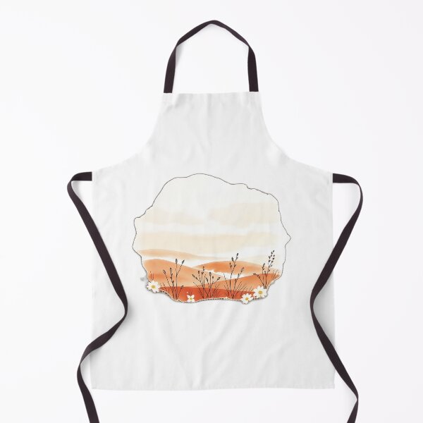 Item preview, Delicate Watercolor Landscape with Botanicals designed and sold by sharon1210.