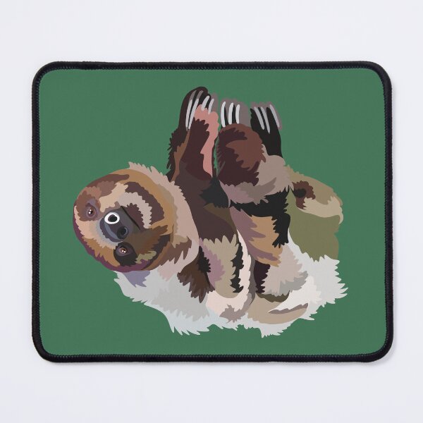 Item preview, L is for Linnaeus’s Two-Toed Sloth, Linnaeus’s Two-Toed Sloth Collection | Wildlife Art & Animal Designs designed and sold by PrettylittlepastelUk.