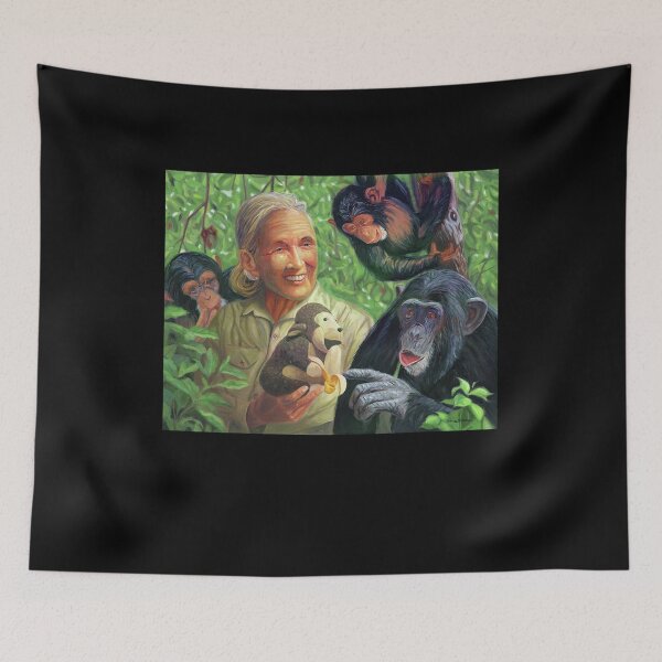 Item preview, jane goodall  designed and sold by BASKF.