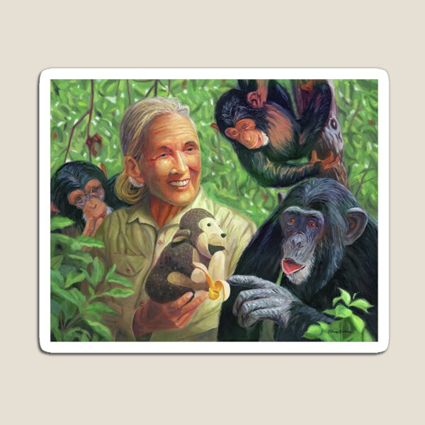 Item preview, jane goodall  designed and sold by BASKF.