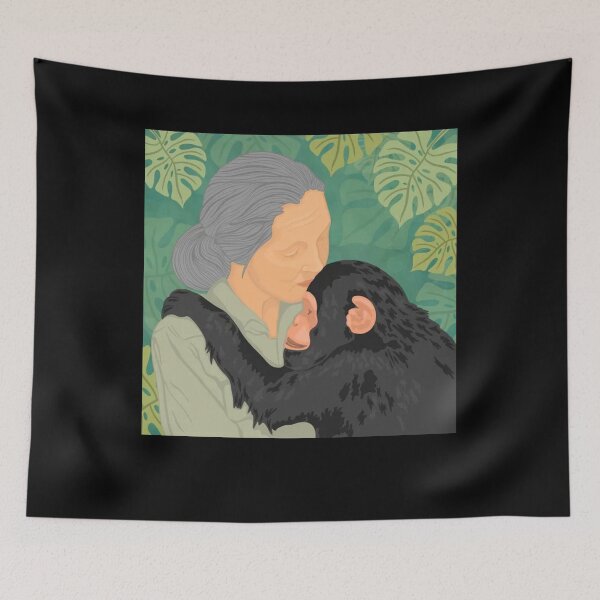 Item preview, jane goodall  designed and sold by BASKF.