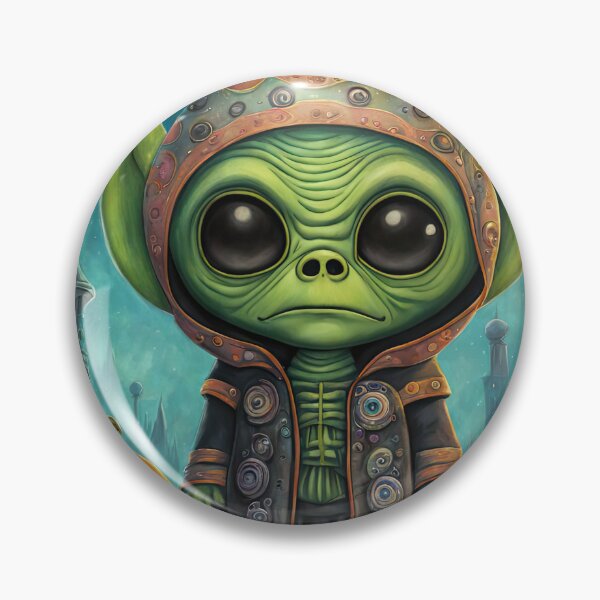 Item preview, Alien dressed as Frankenstein's Monster for Halloween designed and sold by Colin Bentham.