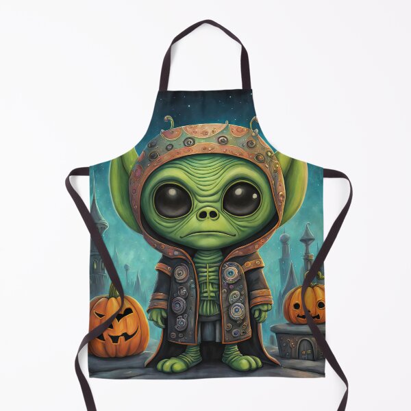 Item preview, Alien dressed as Frankenstein's Monster for Halloween designed and sold by Colin Bentham.