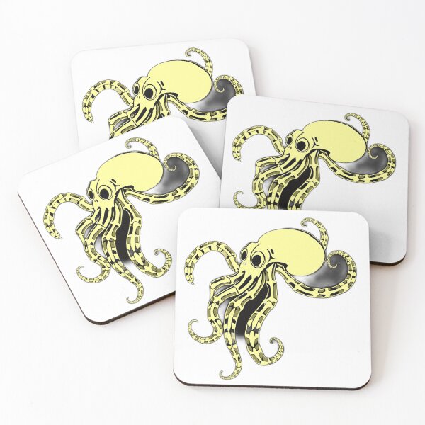 Item preview, Glow-In-The-Dark Skeletal Octopus designed and sold by sharon1210.