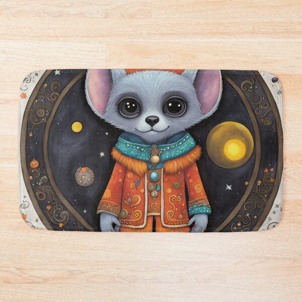 Item preview, Alien dressed as a werewolf for Halloween designed and sold by Colin Bentham.