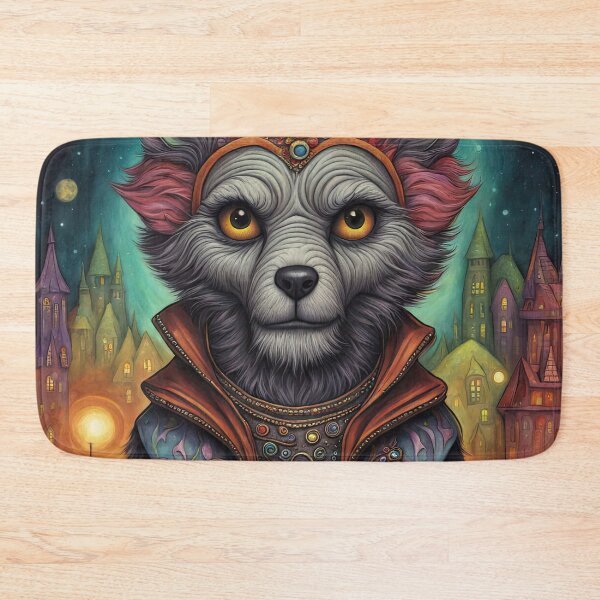 Item preview, Alien dressed as a werewolf for Halloween designed and sold by Colin Bentham.