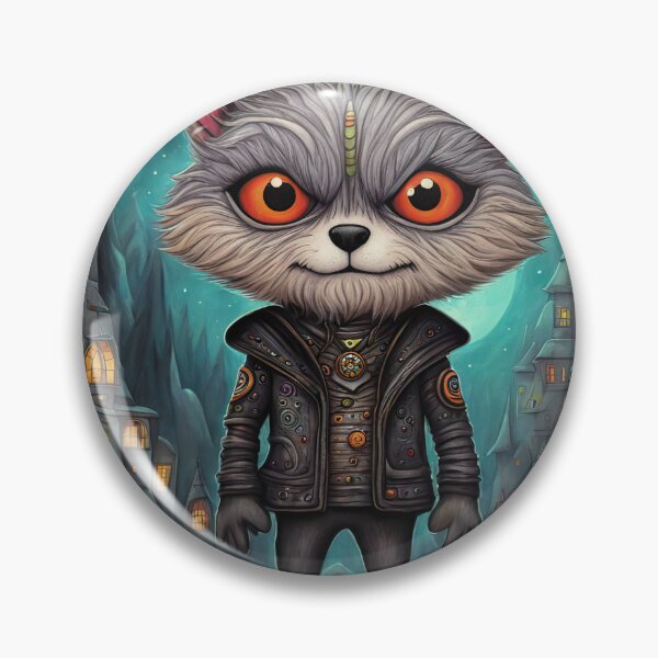Item preview, Alien dressed as a werewolf for Halloween designed and sold by Colin Bentham.