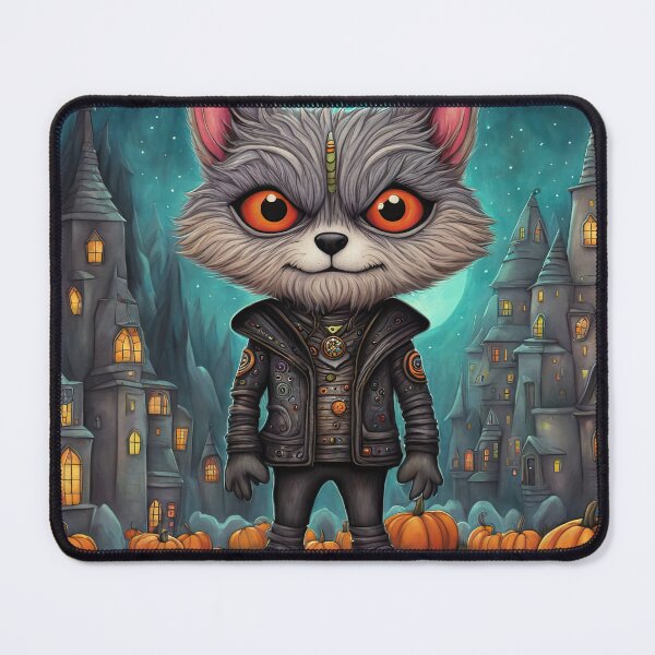 Item preview, Alien dressed as a werewolf for Halloween designed and sold by Colin Bentham.