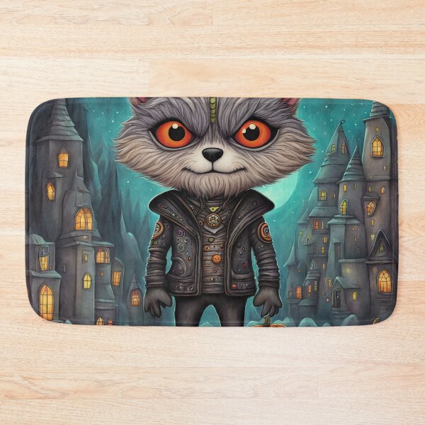 Item preview, Alien dressed as a werewolf for Halloween designed and sold by Colin Bentham.