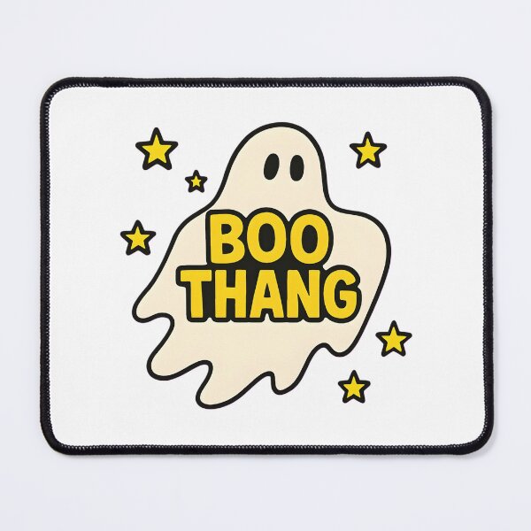 Item preview, Boo Thang Cute Ghost Funny Halloween Slang Sticker designed and sold by FestivityFinds.