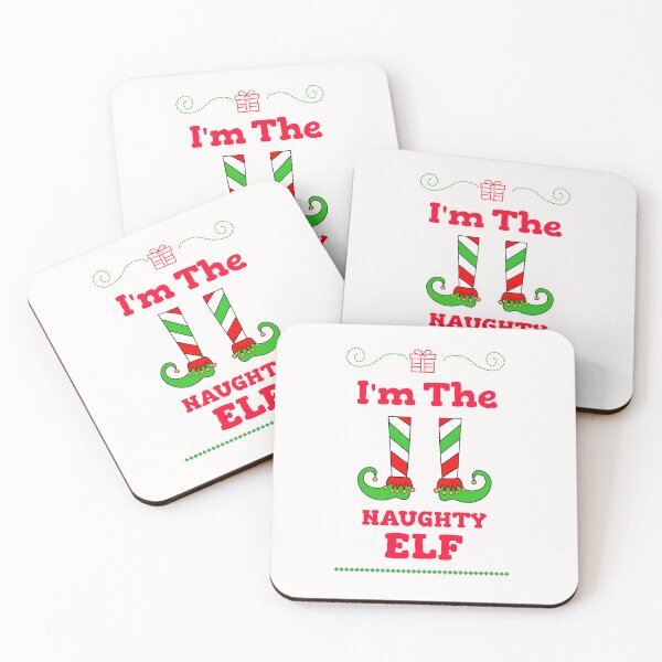 Item preview, Naughty Elf Matching  designed and sold by Sartoris Art.