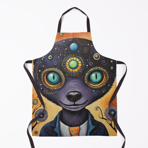 Item preview, Alien dressed as a werewolf for Halloween designed and sold by Colin Bentham.