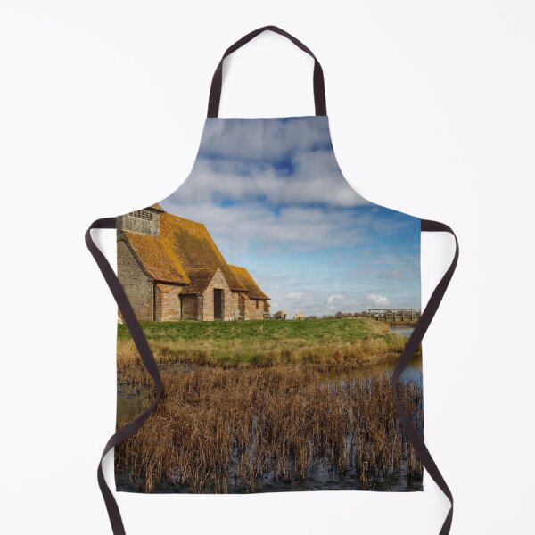 Item preview, St Thomas Becket Church on the marsh at Fairfield in Kent England UK designed and sold by John Gilham - Landscape Photography.