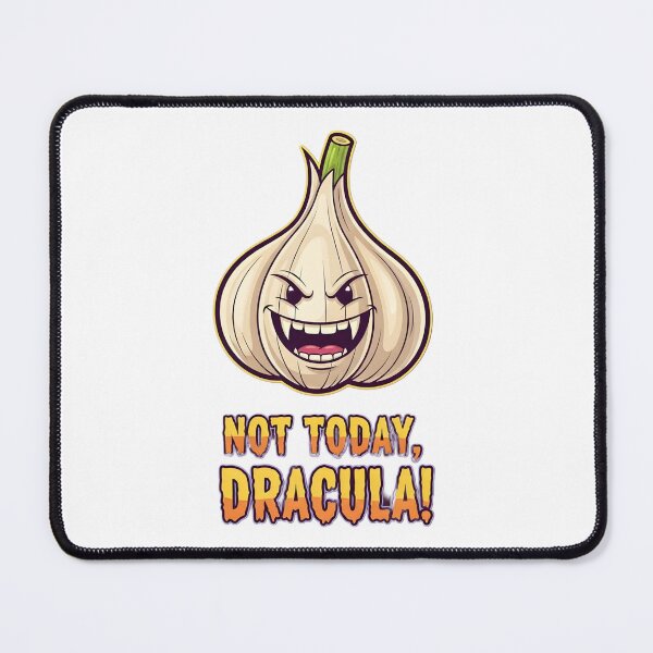 Item preview, Not Today Dracula Funny Vampire Garlic Pun Sticker designed and sold by FestivityFinds.