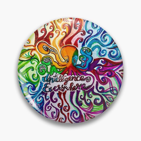 Item preview, Rainbow Octopus: Intelligence Everywhere designed and sold by adayinInfinity.