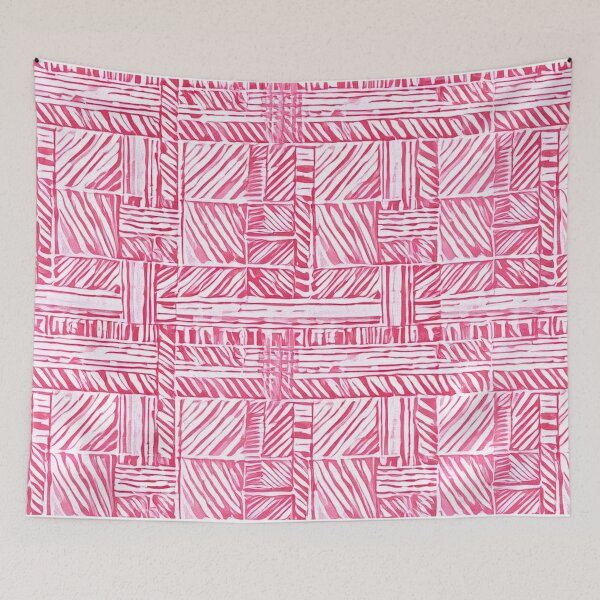 Item preview, Pink Geometric Line Pattern designed and sold by SassyArtistry.
