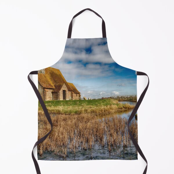 Item preview, St Thomas Becket Church on the marsh at Fairfield in Kent England UK designed and sold by John Gilham - Landscape Photography.