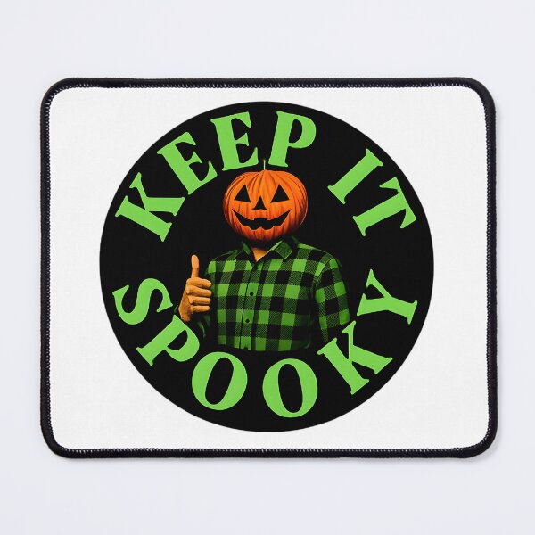 Item preview, Keep It Spooky Funny Retro Pumpkin Head Halloween Sticker designed and sold by FestivityFinds.