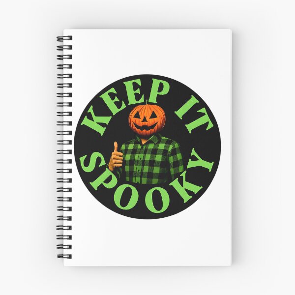 Item preview, Keep It Spooky Funny Retro Pumpkin Head Halloween Sticker designed and sold by FestivityFinds.