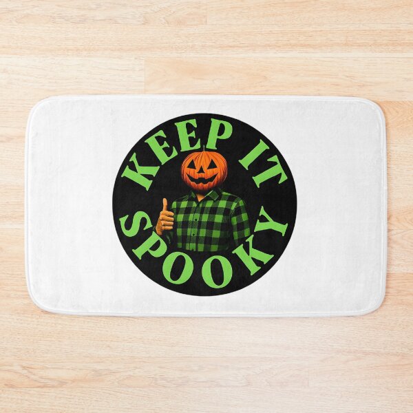 Item preview, Keep It Spooky Funny Retro Pumpkin Head Halloween Sticker designed and sold by FestivityFinds.